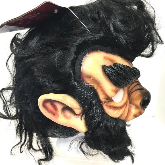 Hell Riders Wolf Man Half Mask Vtg NWT – NOS - Picture 6 of 10